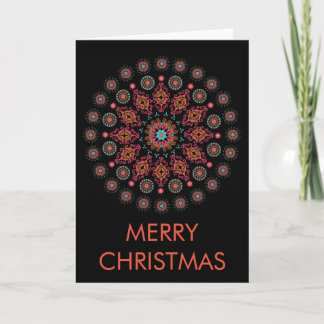 TARJETA DE NAVIDAD FOLKSY NÓRDICA