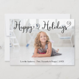 Tarjeta de Navidad - Foto de Felices Fiestas Caña 
