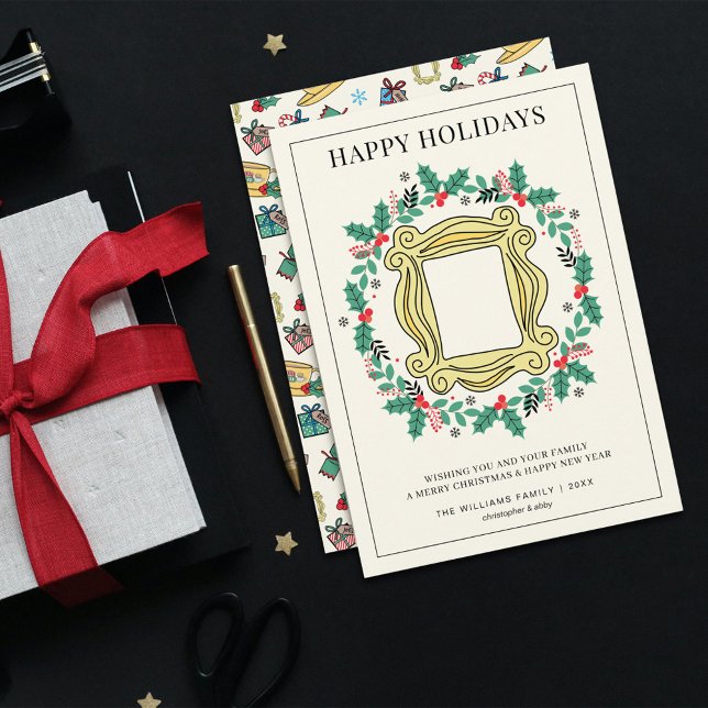 Tarjeta de Navidad FRIENDS™ (Card on table)