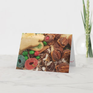 Tarjeta de Navidad "Golosinas Navideñas"