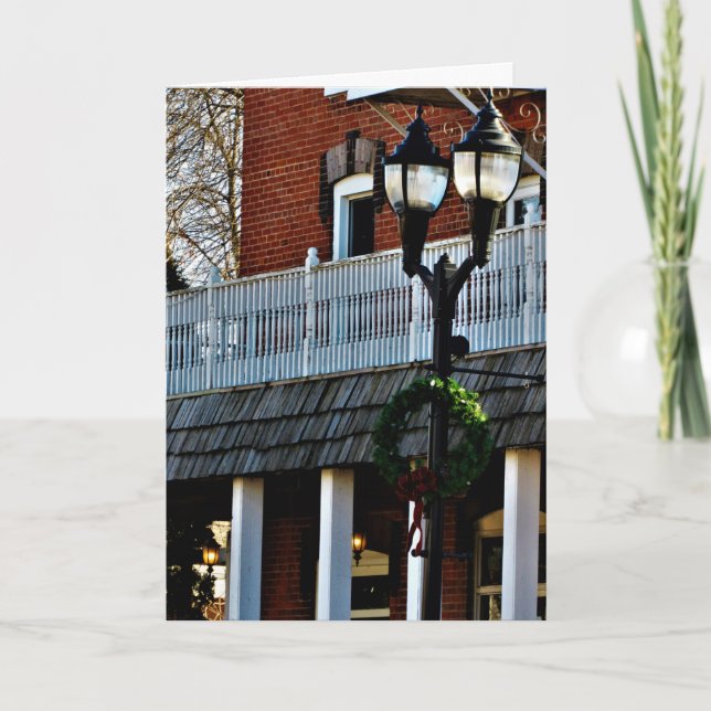 Tarjeta de Navidad "Grant House Holiday" (Anverso)