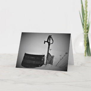 Tarjeta de Navidad "Grifo Silencioso"
