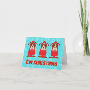 Tarjeta de Navidad hecha a medida para detractores