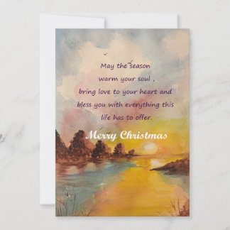 Tarjeta de Navidad hermosa llenada de felicidad de