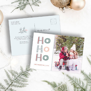 Tarjeta de Navidad Ho Ho Ho