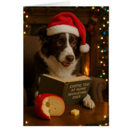 Tarjeta de Navidad 'Impuesto al Queso' de Border C