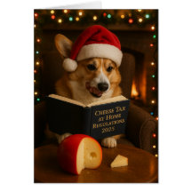 Tarjeta de Navidad 'Impuesto al Queso' de Corgi
