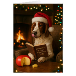 Tarjeta de Navidad 'Impuesto al Queso' de Foxhound