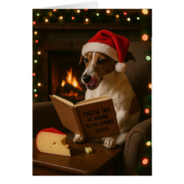 Tarjeta de Navidad 'Impuesto al Queso' de Jack Rus