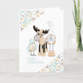 Tarjeta de Navidad inspirada en Escandinavia. Hygg