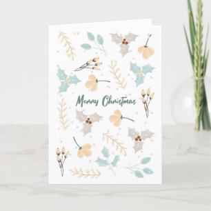 Tarjeta de Navidad inspirada en Escandinavia. Hygg
