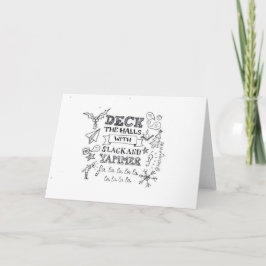 Tarjeta de Navidad interna de Comms