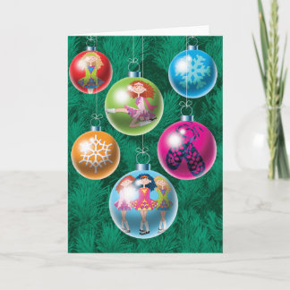 Tarjeta de Navidad irlandesa de las chucherías