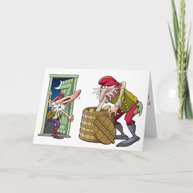 Tarjeta de Navidad islandesa (Anverso)