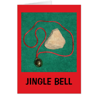 ¡Tarjeta de Navidad Jingle Bell Rock!
