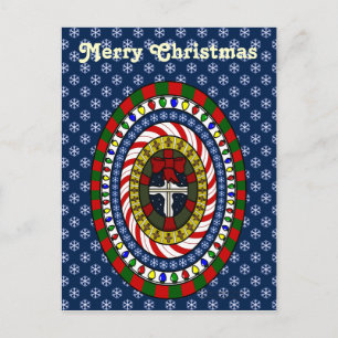 Tarjeta de Navidad juguetona