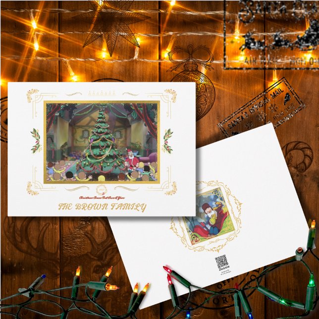 Tarjeta de Navidad "La Navidad solo viene una vez  (Subido por el creador)