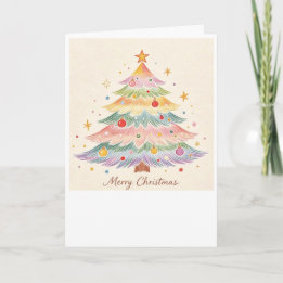 Tarjeta de Navidad mágica