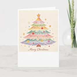 Tarjeta de Navidad mágica