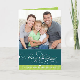 TARJETA DE NAVIDAD MERRY FOLDEADA :: encantador ti