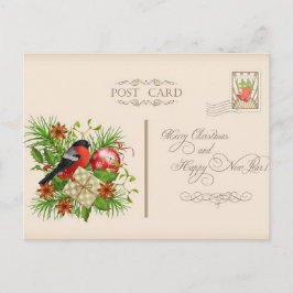 Tarjeta de Navidad Minimalista Alegre y Brillante