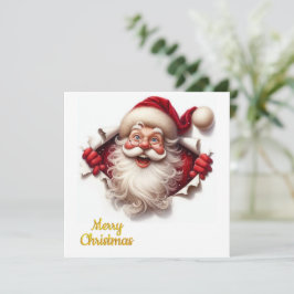 Tarjeta de Navidad Minimalista | Arte de Línea  | 