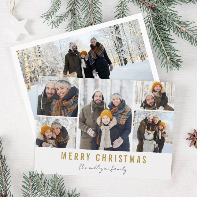 Tarjeta de Navidad Minimalista Moderna (Subido por el creador)