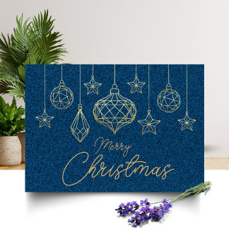 Tarjeta de Navidad Minimalista Moderna