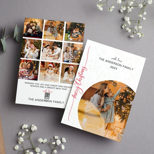 Tarjeta de Navidad Minimalista Moderna (Subido por el creador)