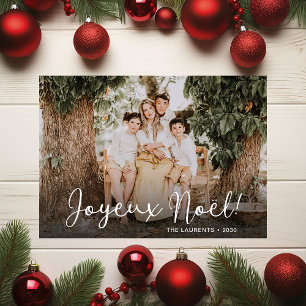 Tarjeta de Navidad Moderna Feliz