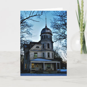 Tarjeta de Navidad "Motley Castle"