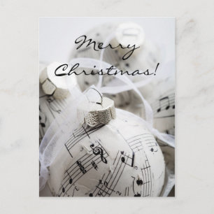 Tarjeta de Navidad musical