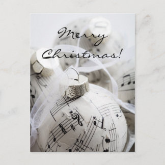 Tarjeta de Navidad musical