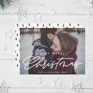 Tarjeta de Navidad muy alegre