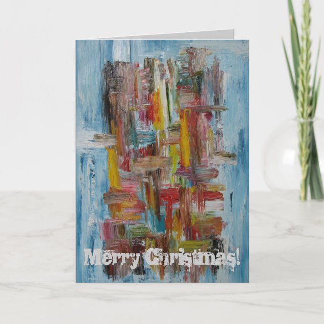 ¡Tarjeta de Navidad muy hermosa! (Anverso)