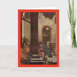 TARJETA DE NAVIDAD NATIVIDAD ALEMÁN HANS BALDUNG