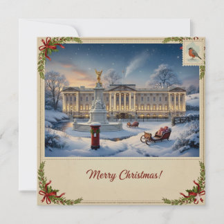 Tarjeta de Navidad Nevada