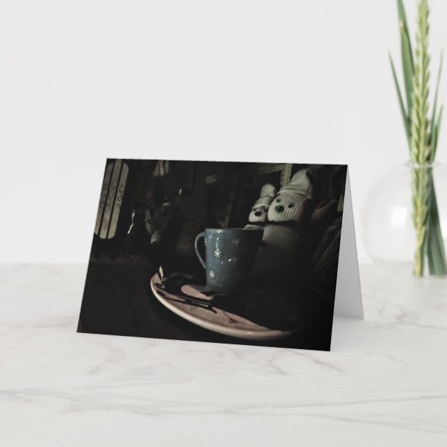 Tarjeta de Navidad "Noche Dulce y Silenciosa" (Anverso)