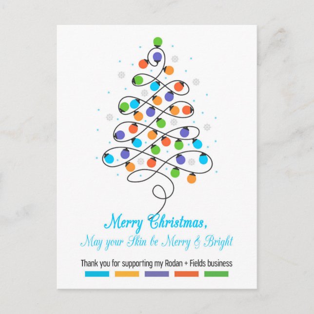 Tarjeta de Navidad para consultores de RandF (Anverso)