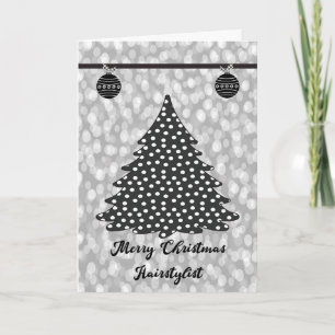 Tarjeta de navidad para Hairstylist