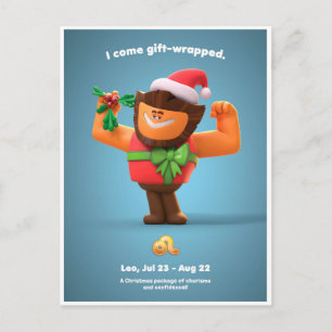 Tarjeta de Navidad para Leo