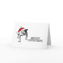 Tarjeta de Navidad para Perro