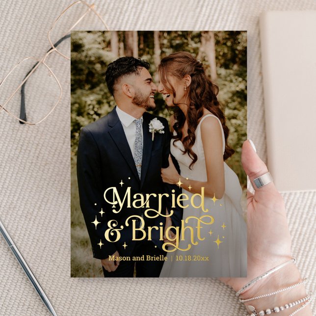 Tarjeta de Navidad para Recién Casados Married and (Subido por el creador)
