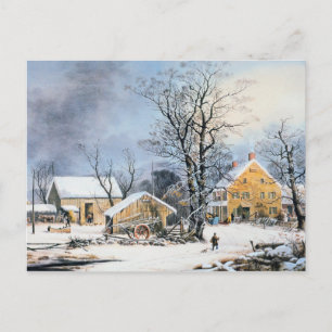 Tarjeta de Navidad pasada de moda