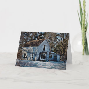 Tarjeta de Navidad "Pasado Destrozado"