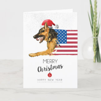 Tarjeta de Navidad patriótica