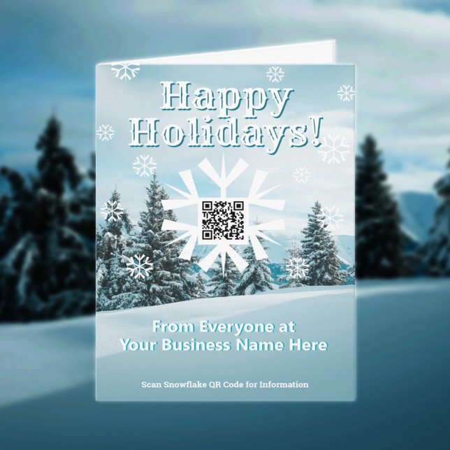 Tarjeta de Navidad Pequeña Felices Fiestas Código  (Subido por el creador)