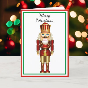 Tarjeta de Navidad Personalizable Texto 5 x 7 Pleg