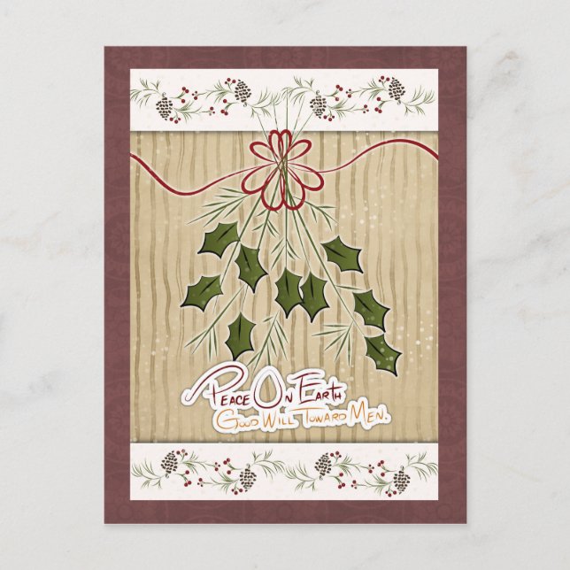 Tarjeta de Navidad personalizada (Anverso)