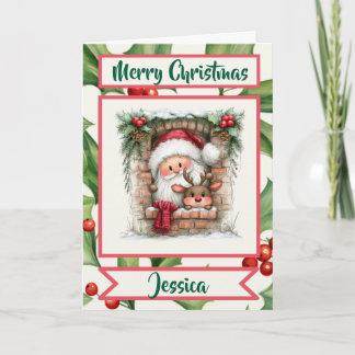 Tarjeta de Navidad Personalizada